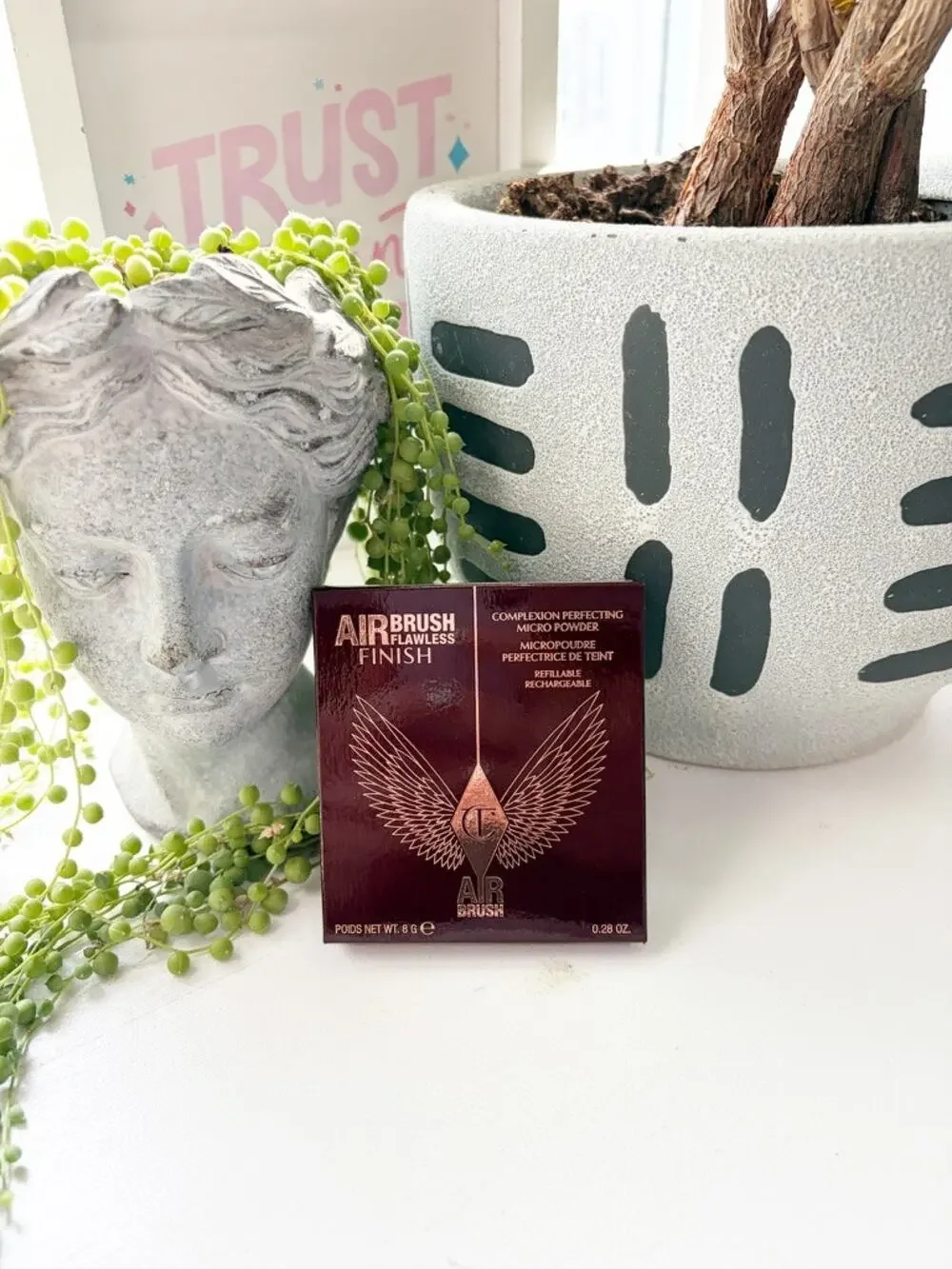 NEW Charlotte Tilbury Airbrush Flawless Finish Setting Powder in 4 Deep